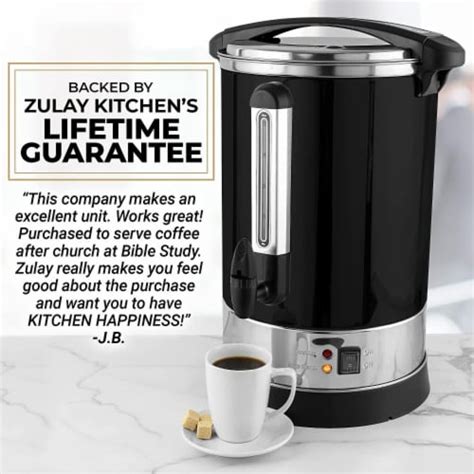 Zulay Kitchen Premium 100 Cup Commercial Coffee Urn 1 Kroger