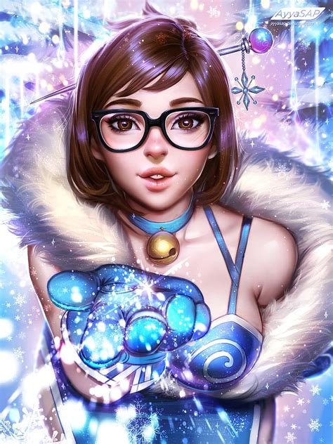 Mei Overwatch Overwatch Jeux Vid O Filles De Jeux Vid O Brune