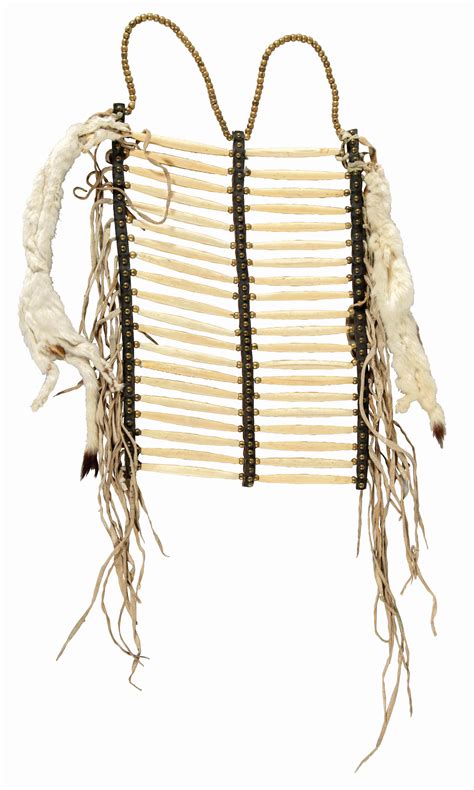 Lot Detail Mans Plains Indian Breastplate