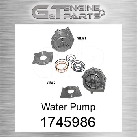 1745986 WATER PUMP Fits CATERPILLAR NEW AFTERMARKET EBay