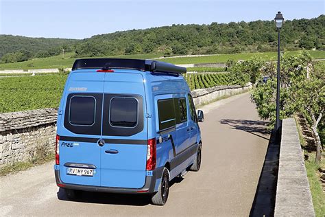 Hymer Free S Blue Evolution Un Fourgon Haut En Couleur Van Life