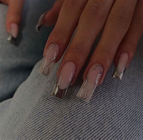 Simple Acrylic Nails Almond Acrylic Nails Long Square Acrylic Nails