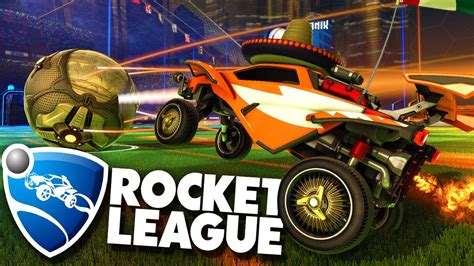 Rocket League Gameplay V Multiplayer Intense Action Rocket