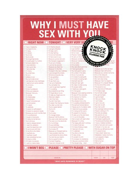 Why I Must Have Sex With You Notepad 92582 05212 Lover S Lane