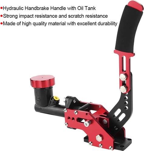 Buy Qiilu Handbrake Handle Hydraulic Handbrake Red Hydraulic