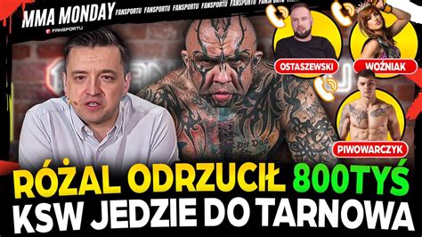 RÓŻAL ODRZUCIŁ GIGANTYCZNĄ KASĘ KSW PO RAZ PIERWSZY W TARNOWIE