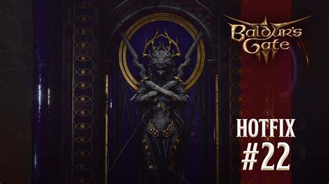 Baldur’s Gate 3: Hotfix #22 – Restores Cross Saves, Minthara Improvements, Small Bug Fixes ...