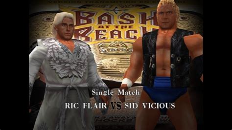 Wcw Feel The Bang V Matches Ric Flair Vs Sid Vicious Youtube