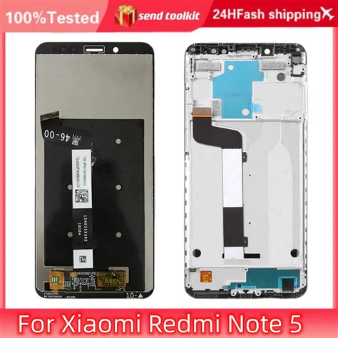 5 8Original For Xiaomi Redmi Note 5 Note5pro LCD Display Touch Screen