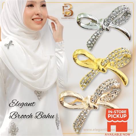 Elegant Brooch Pcs Free Box Korea Premium Brooch Ribbonkerongsang