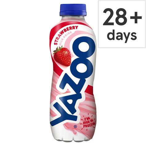 Yazoo Chilled Strawberry Flavour Milkshake 400ml Tesco Groceries