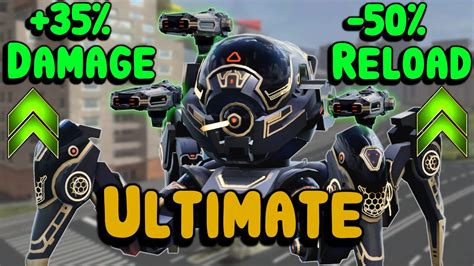 New Ultimate INVADER CORONA Buffs War Robots Test Server Gameplay WR