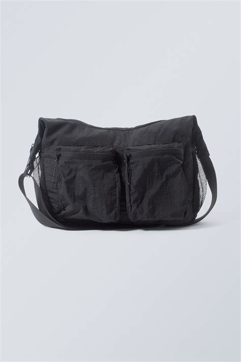 pocket crossbody bag - Black | Weekday EU