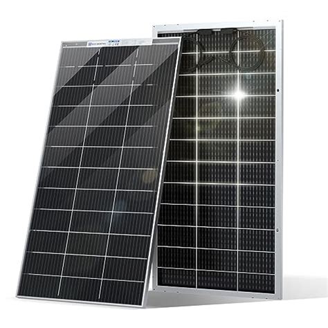 Renogy Bifacial Watt Volt Solar Panel Monocrystalline Rigid High