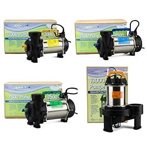 Aquascape 20004 AquascapePRO 7500 Submersible Pump For Ponds Skimmer