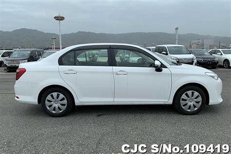 Toyota Corolla Axio White For Sale Stock No Japanese