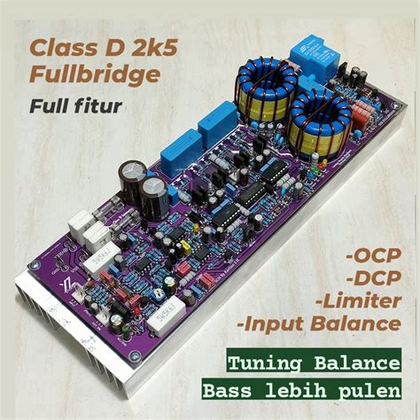 Class D D K Fullbridge Dual Feedback Full Fitur Drifer Class D Power