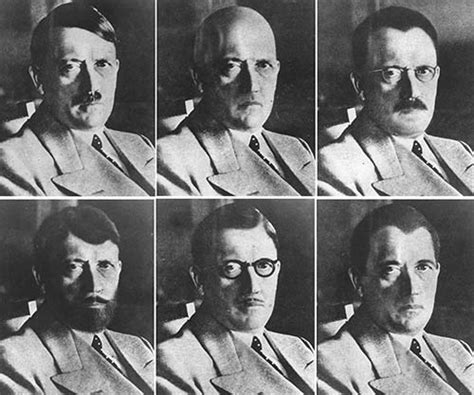 Hitler in disguise: US intelligence images of how Hitler could have ...