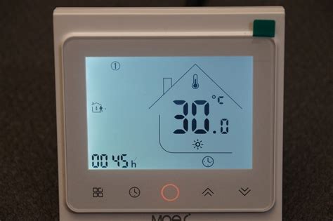 Умный терморегулятор Moes для теплого пола (ZigBee Tuya Smart ...