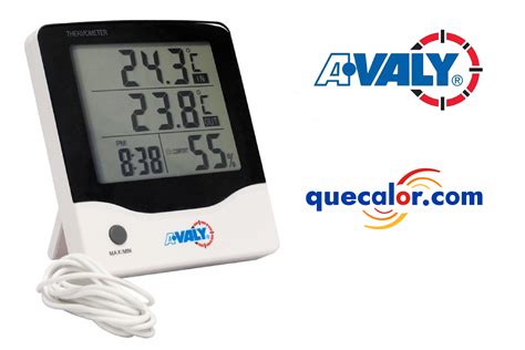 Termometro Digital Avaly Modelo VA EDT 1 55 Caratula De 2 Dual