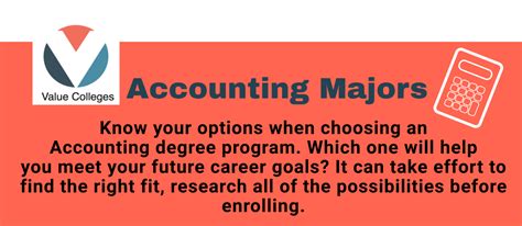 Ultimate Guide To Accounting Degrees Value Colleges