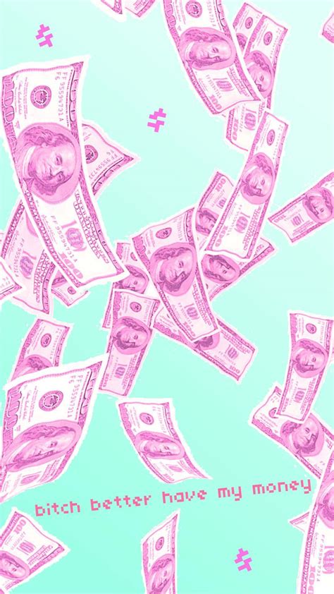 100 Pink Money Wallpapers