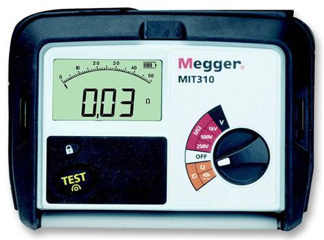 MIT310 EN Megger Insulation Tester Analogue Digital Megohmmeter