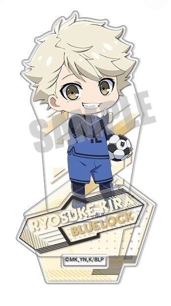 CDJapan Blue Lock Acryl Stand Official Deformation Illustration Vol