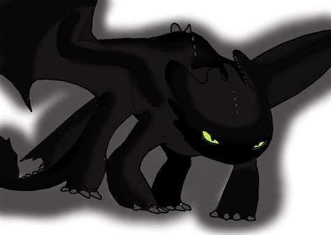 Angry Toothless By Ectophantomiix