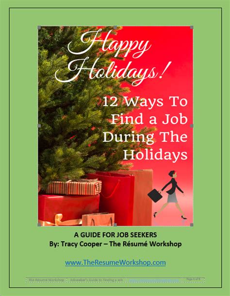 12 Ways To Find A Job During The Holidays Payhip