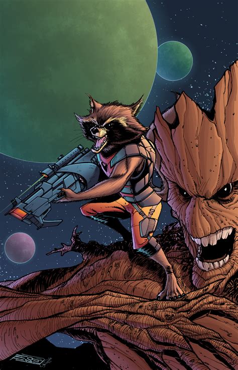 Rocket and Groot by J-Skipper on DeviantArt