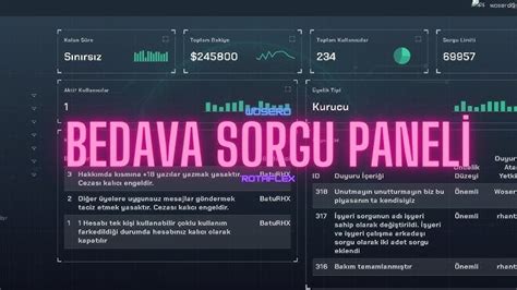 Bedava Sorgu Paneli En Yi Cretsiz Sorgu Paneli Platformlar Ve