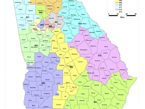 Map of Proposed Georgia Congressional Districts Released | Oconee, GA Patch