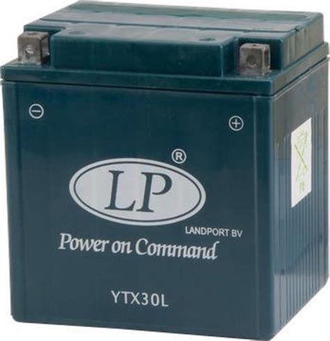 Landport Sla Accu Motor Powervoertuigen Ytx L V Ah Cca