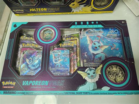 Vaporeon Vmax Premium Collection Box Hobbies Toys Toys Games On