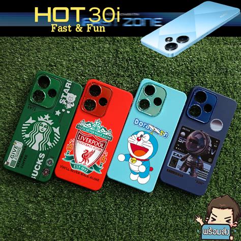 เคส ขอบโครเมยมเลนสกลอง คละลาย ชดท สำหรบ Infinix Hot i Shopee Thailand