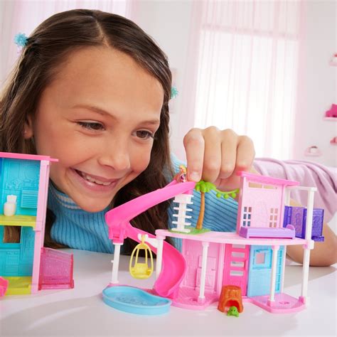 Barbie Mini Barbieland Haus Set Mit Traumvilla Und Barbie Figur