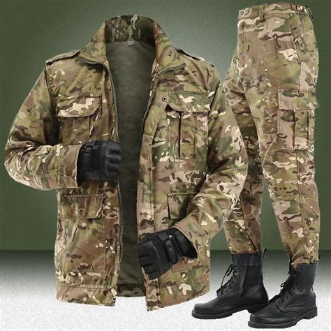 Terno T Tico De Camuflagem Masculino Uniforme De Combate Militar Do Ex