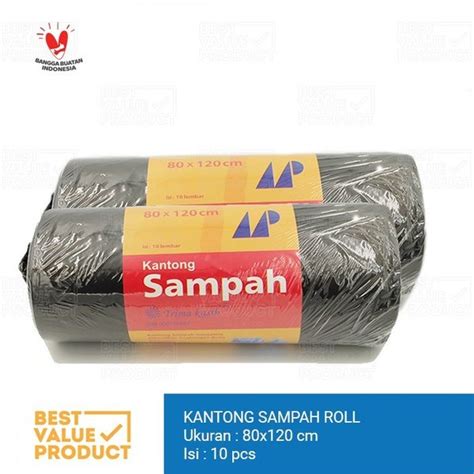 Jual Plastik Sampah Roll Ukuran X Trashbag X Roll Hd Di