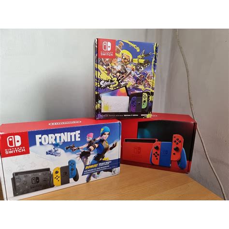 Limited Edition Nintendo Switch V2 Fortnite Edition | Shopee Malaysia