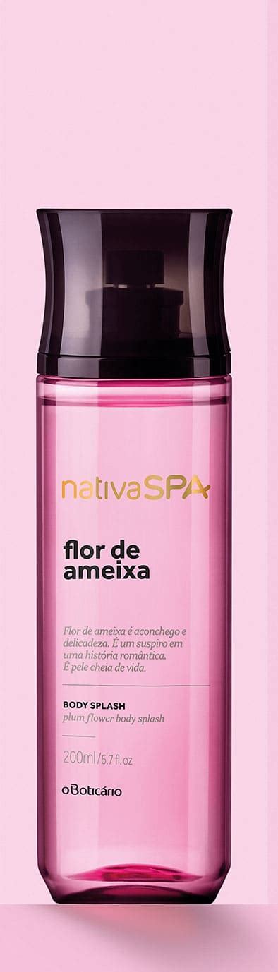 Body Splash O Botic Rio Nativa Spa Flor De Ameixa Beleza Na Web