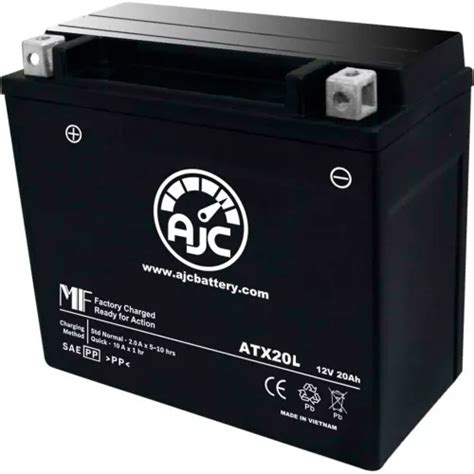 Ajc Battery Duralast Ctx20l Bs Fp Battery 18 Amps 12v B Terminals