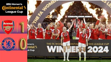 Fa Women League Cup Final Arsenal Women Beat Chelsea Women 1 0