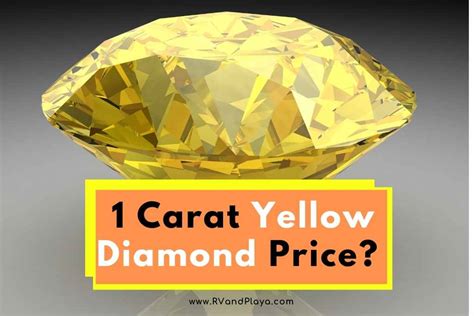 1 Carat Yellow Diamond Price (Buying Guide + Current Price Chart)