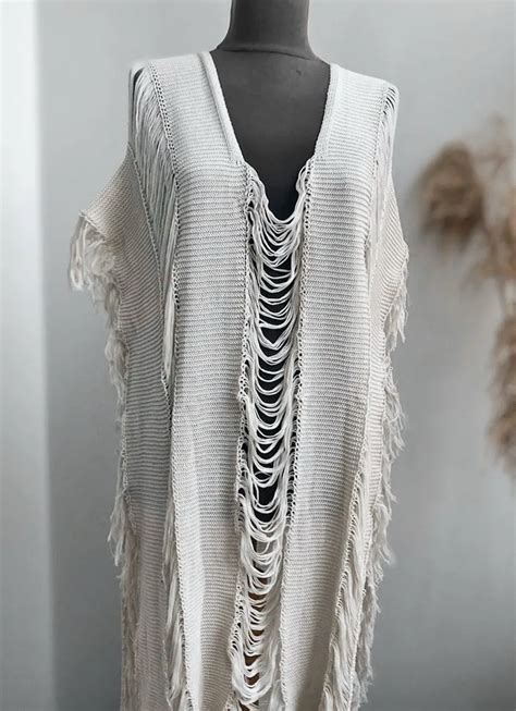 Crochet Tunic Bikini Cover Up Dress I Love That Boho Love That Boho