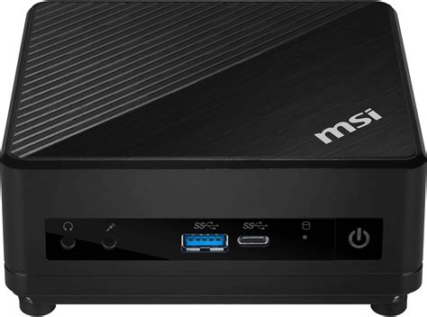 MSI Cubi 5 10M Intel Core i3-10110U 2.10GHz Dual Core Barebone Black ...