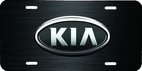 Kia Logo License Plates Tvc Printing