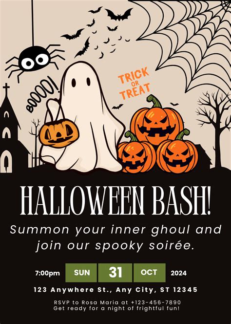 A Ghoul’s Guide to Halloween Invitation Wording Ideas | To All the ...