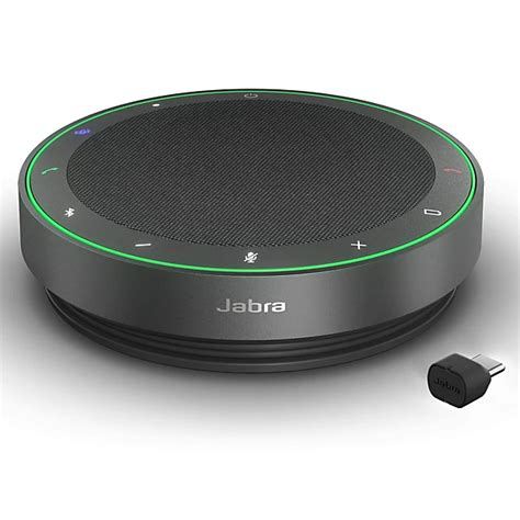 Jabra Speak2 75 Full-Duplex Bluetooth & USB-C Conference Speakerphone — RETAIL (HPE-OPT) (SPEAK2-75-RETAIL-HPE-OPT)