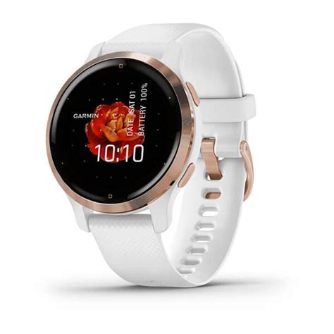Купить смарт-часы Garmin Venu 2S белые, 010-02429-13, экран 1,1 ...